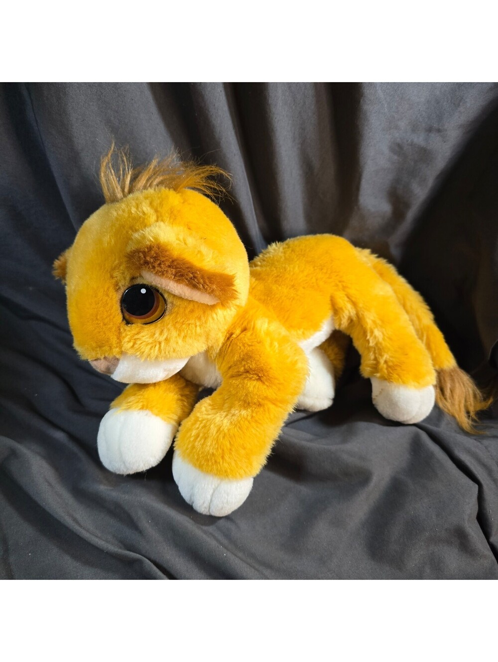1993 The Lion King Floppy Simba Plush Authentic Mattel Disney RARE HTF VTG Cub